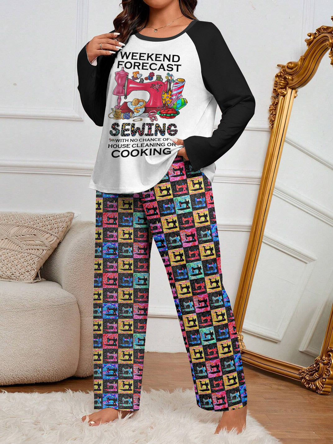 Sewing Lover Raglan Lounge Pajamas Weekend Forecast Sewing With No Chance Of House Cleaning Or Cooking