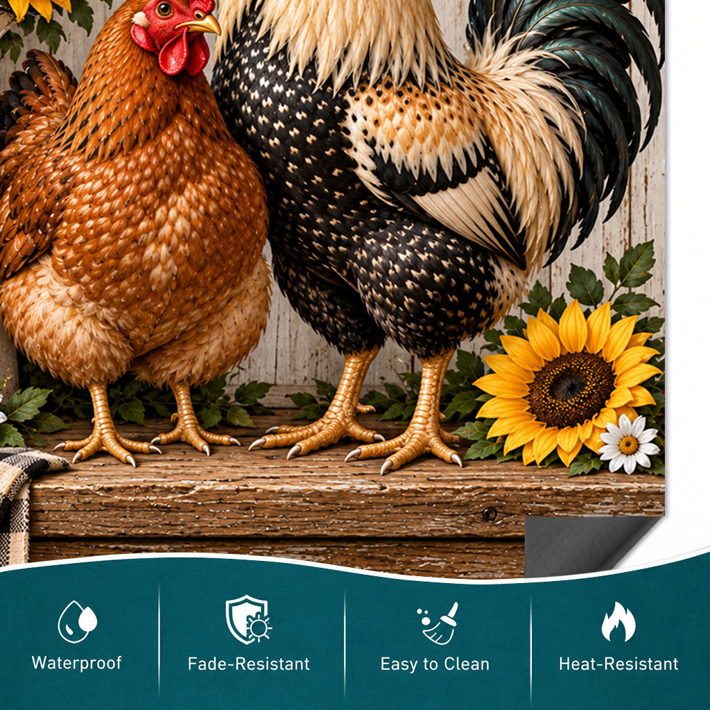 Chicken Lovers Magnetic Dishwasher Vintage Farmhouse
