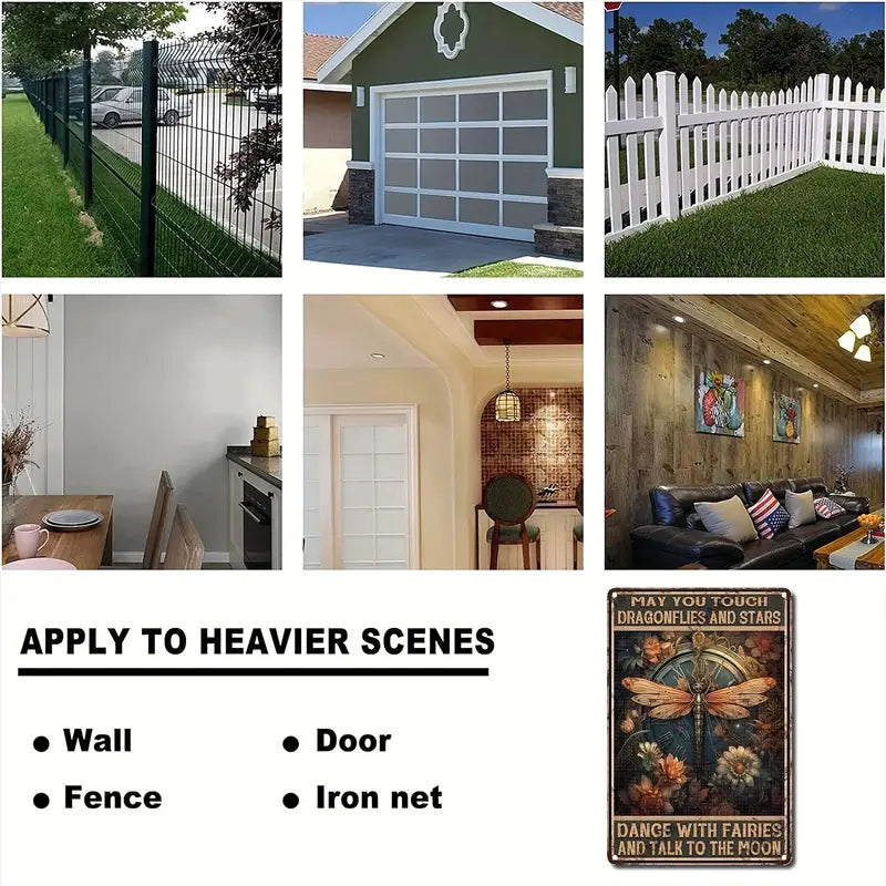 Book Lover 2D Metal Sign Sheltered In Stories