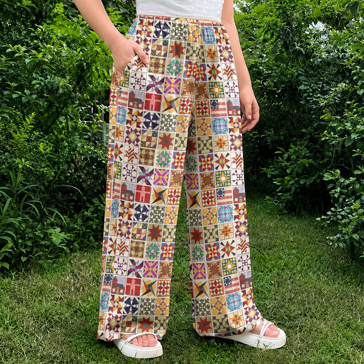 Sewing Lover Lounge Pants Quilt Blocks