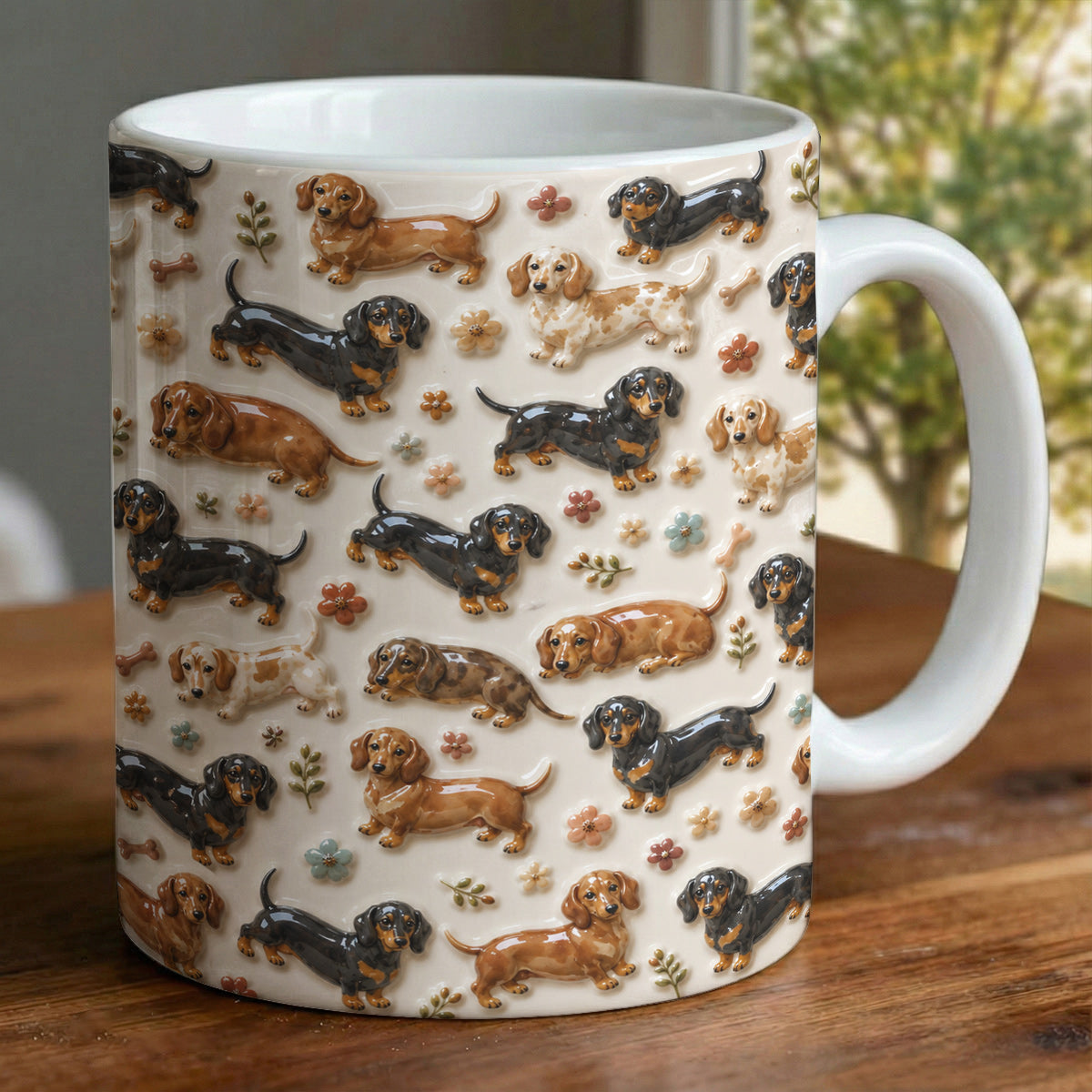 Dachshund 11Oz Mug Cozy Dachshund Companions