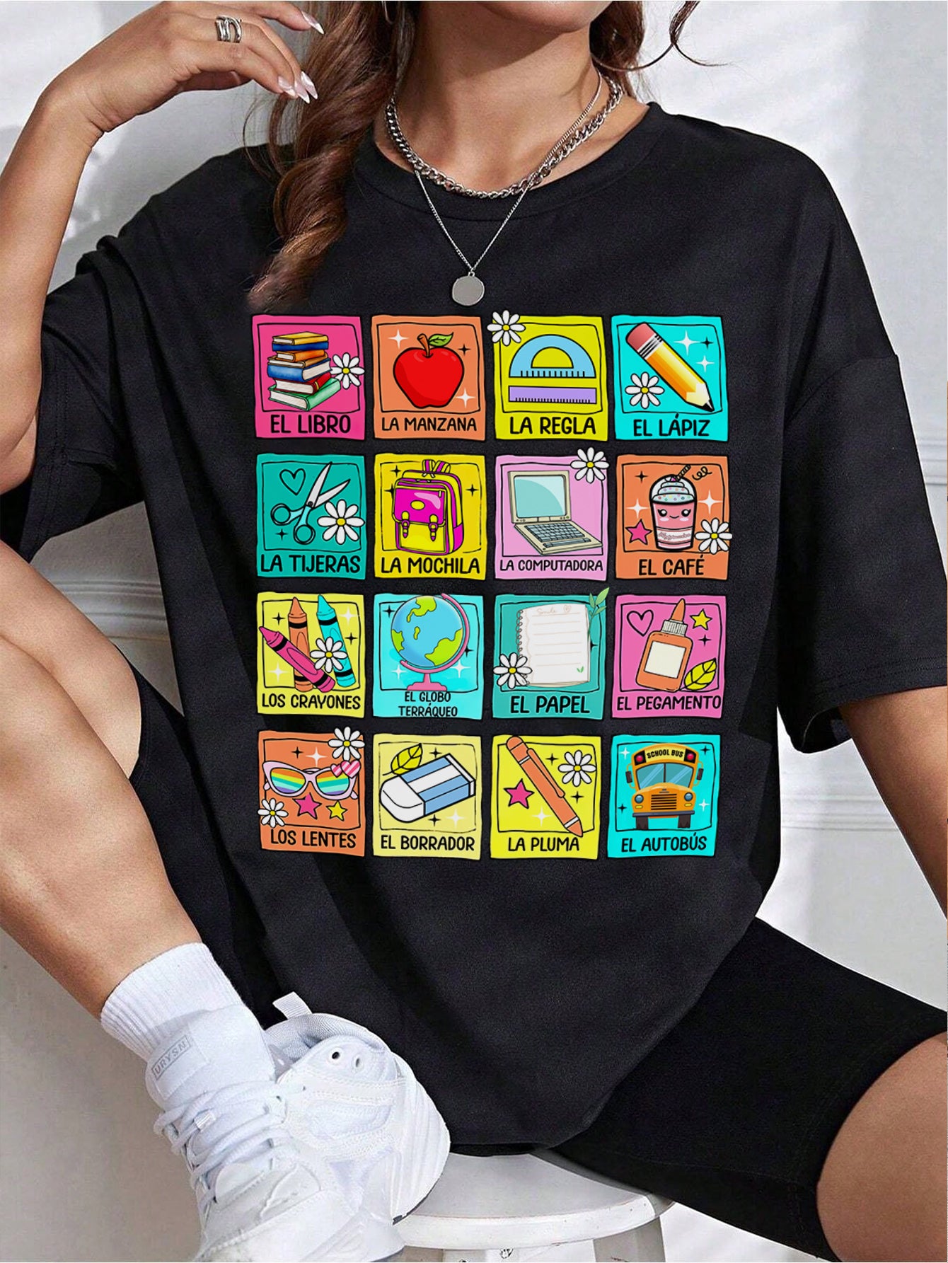 Spanish Teacher Graphic Tee Maestra’s Daily Essentials