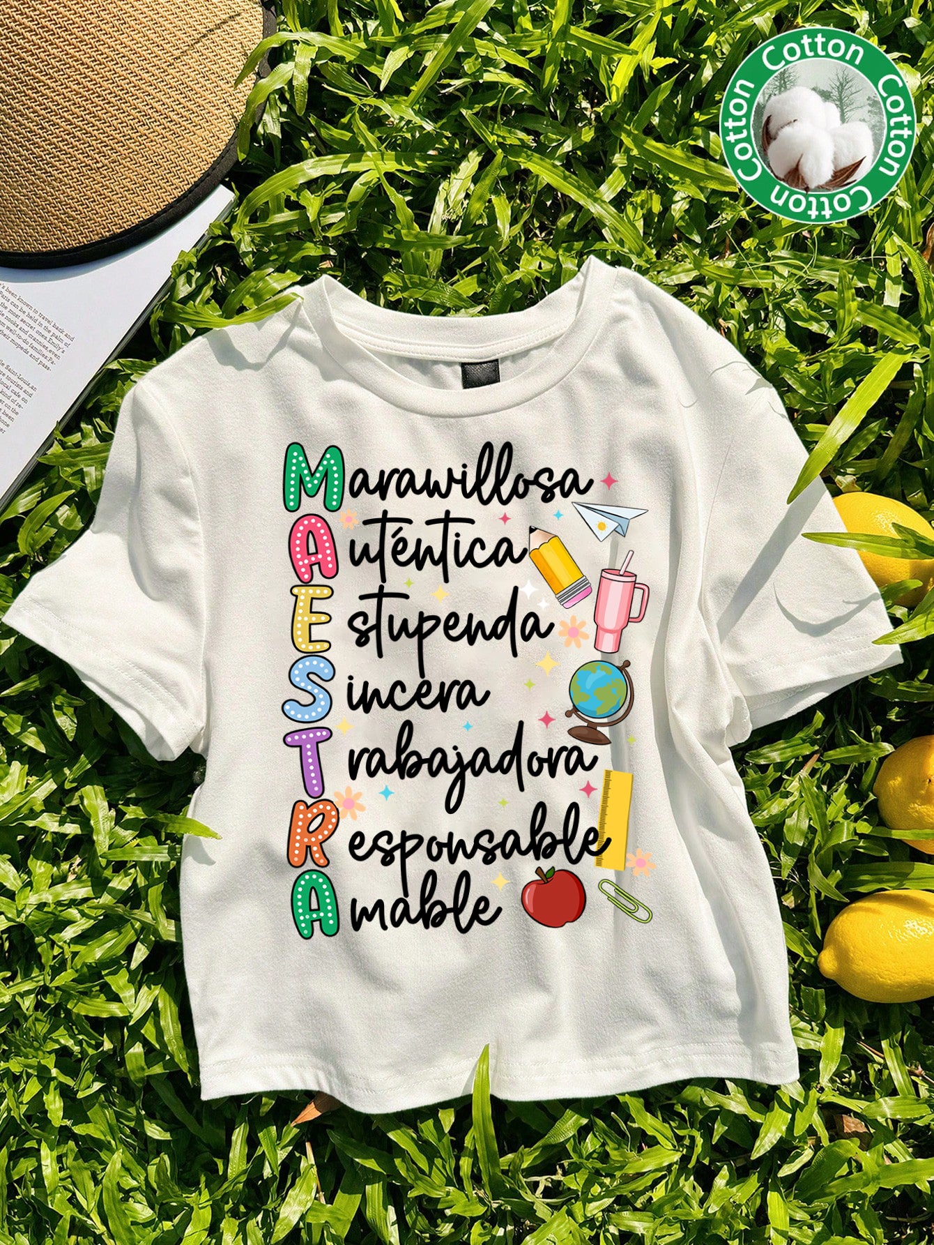 Spanish Teacher Graphic Tee Proud Maestra
