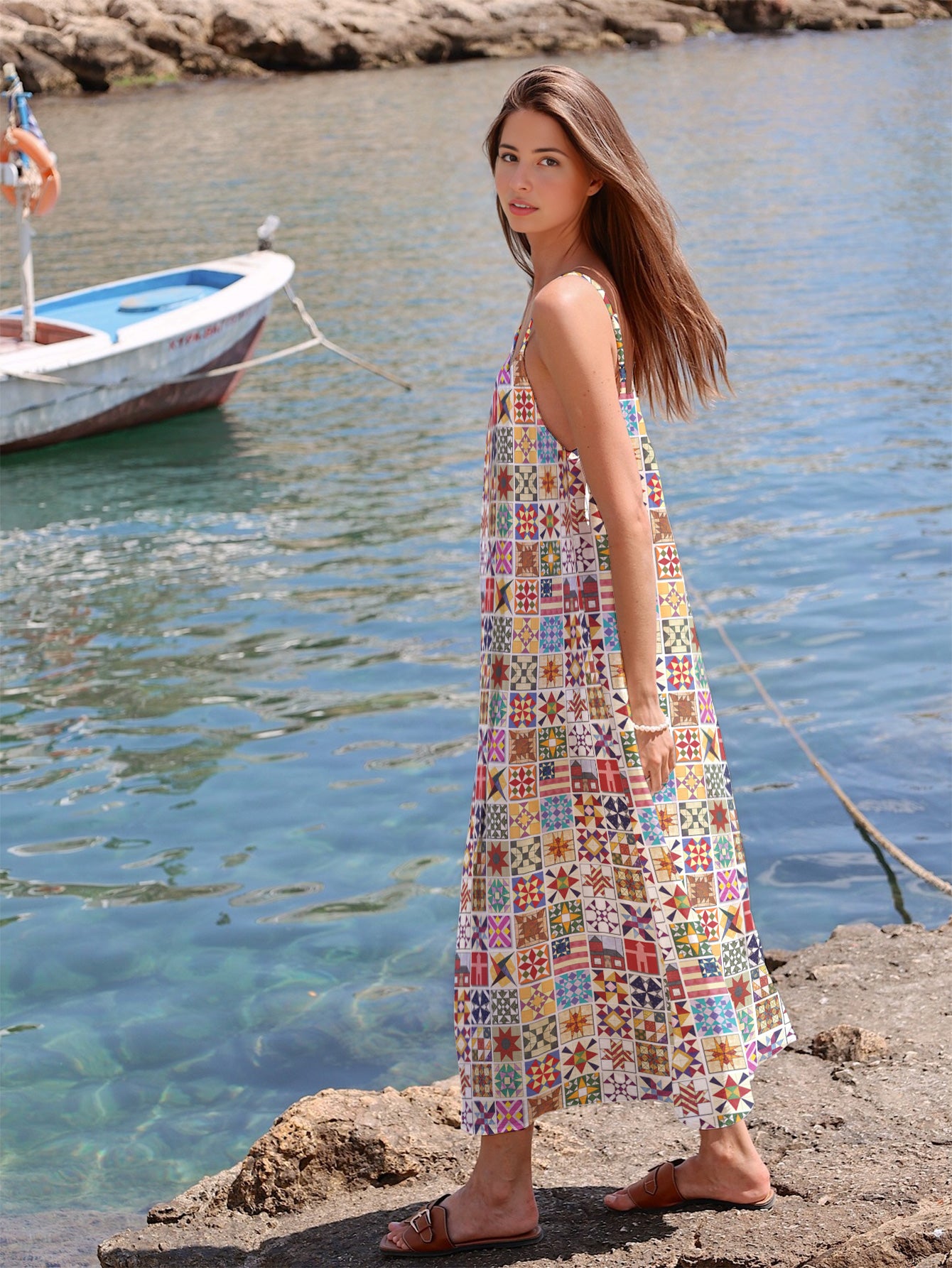 Quilting Maxi Dress Quilt Blocks