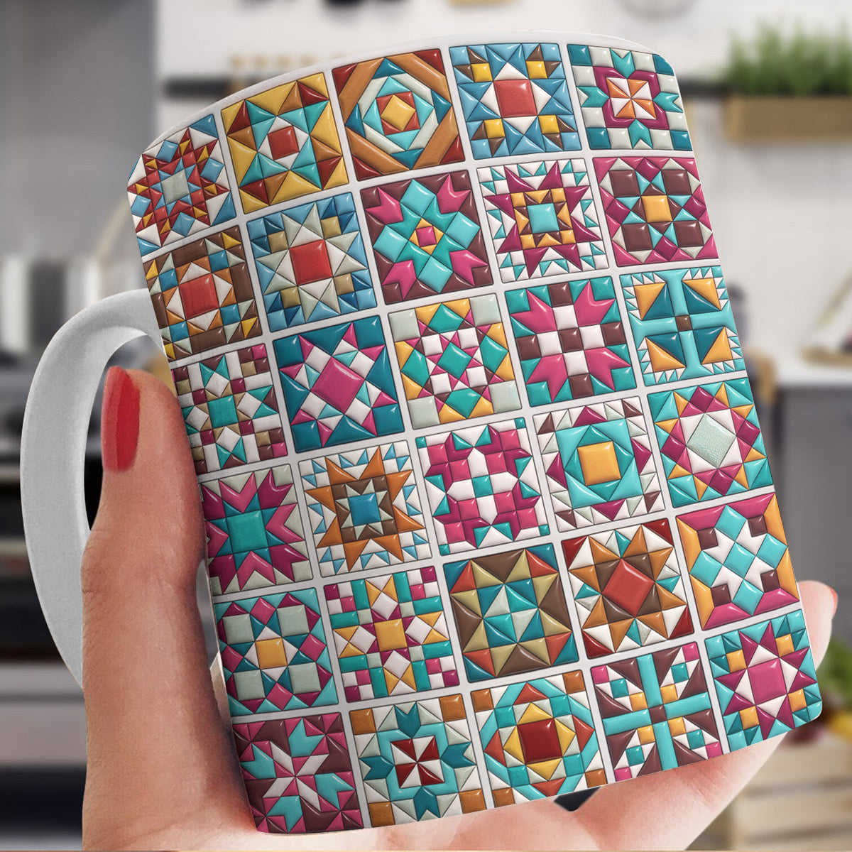 Sewing Lover 11Oz Mug Starblock Symphony