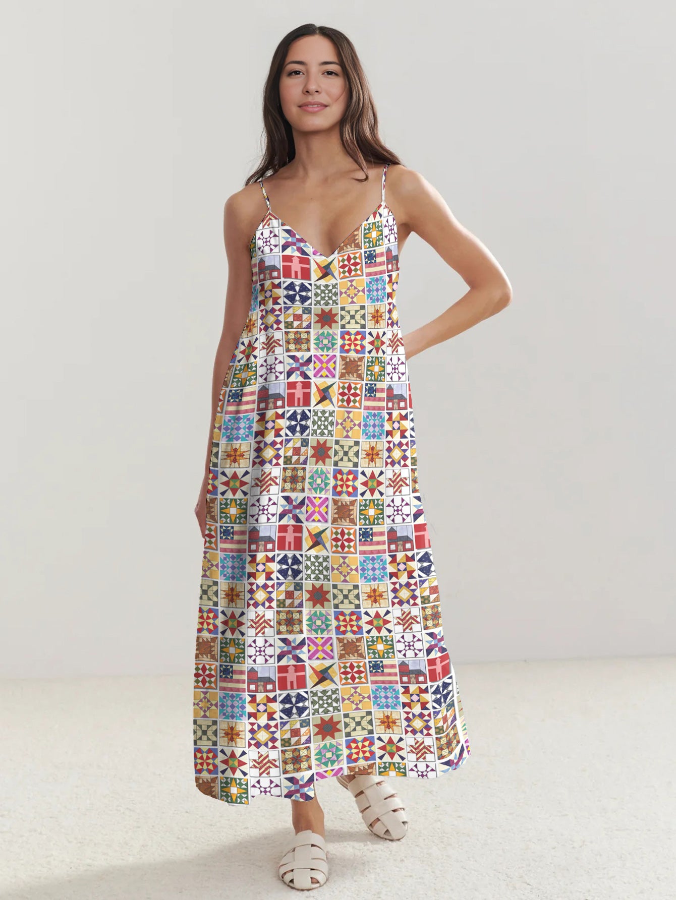 Quilting Maxi Dress Quilt Blocks