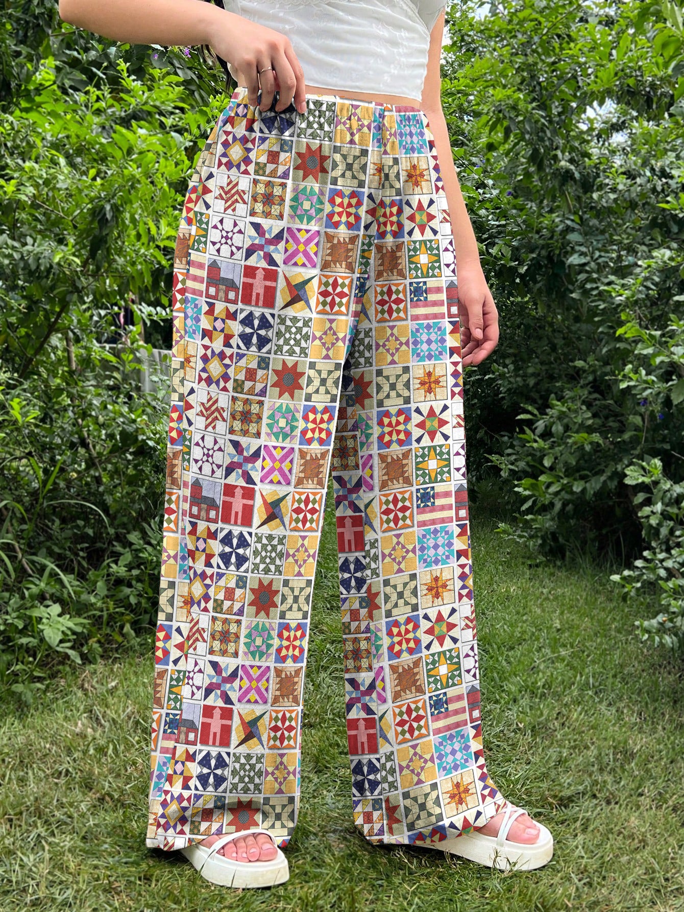 Sewing Lover Lounge Pants Quilt Blocks