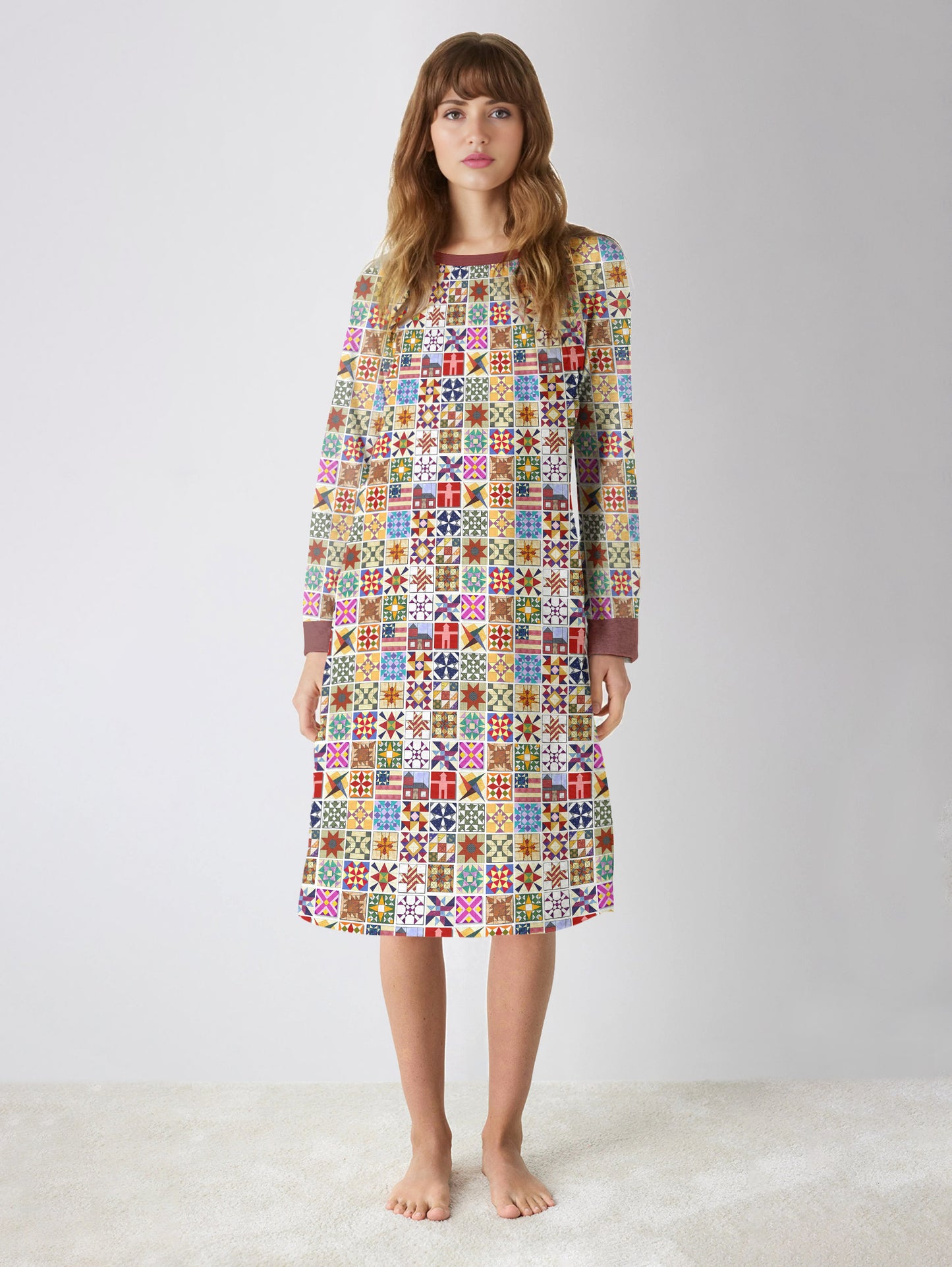 Sewing Lover Raglan Dress Quilt Blocks