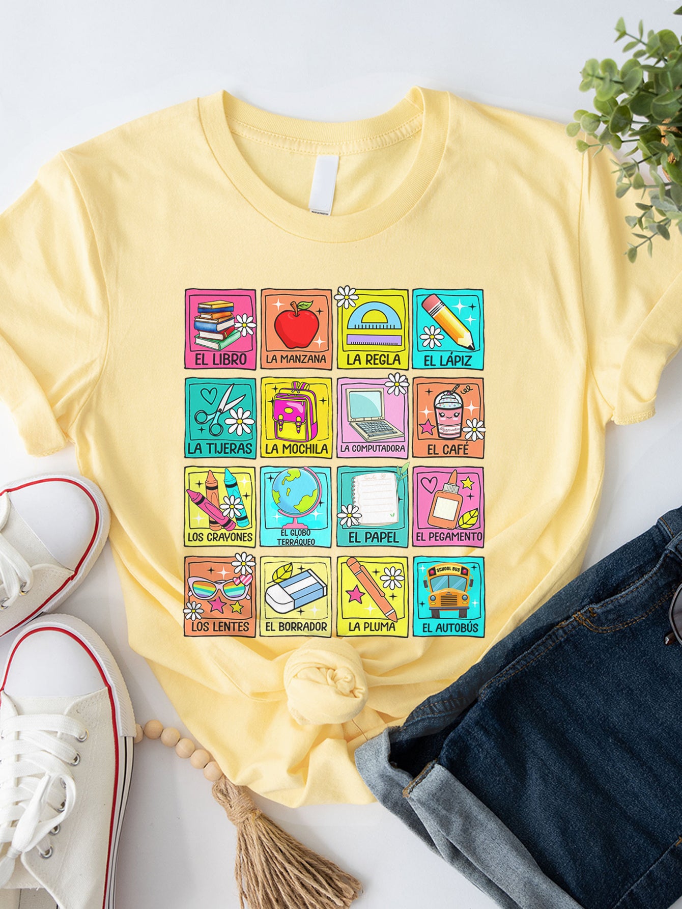 Spanish Teacher Graphic Tee Maestra’s Daily Essentials