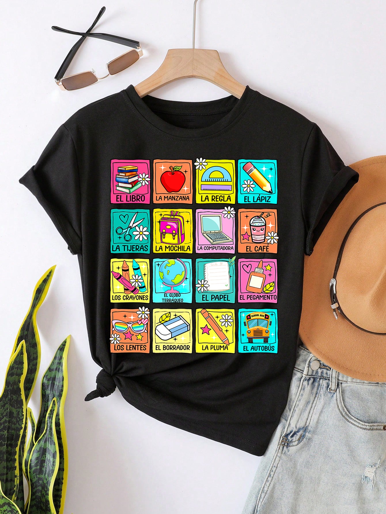 Spanish Teacher Graphic Tee Maestra’s Daily Essentials
