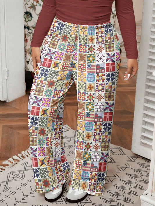 Sewing Lover Lounge Pants Quilt Blocks