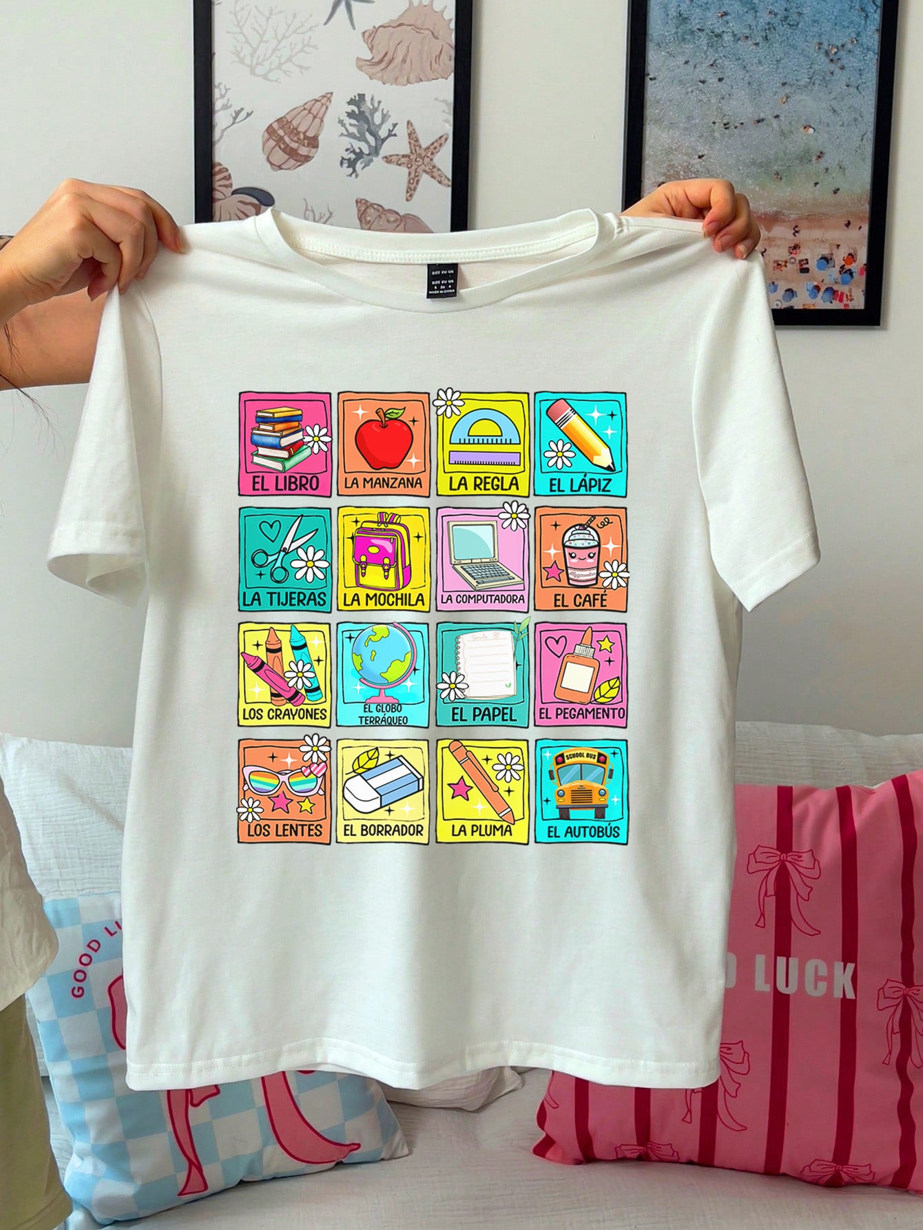 Spanish Teacher Graphic Tee Maestra’s Daily Essentials