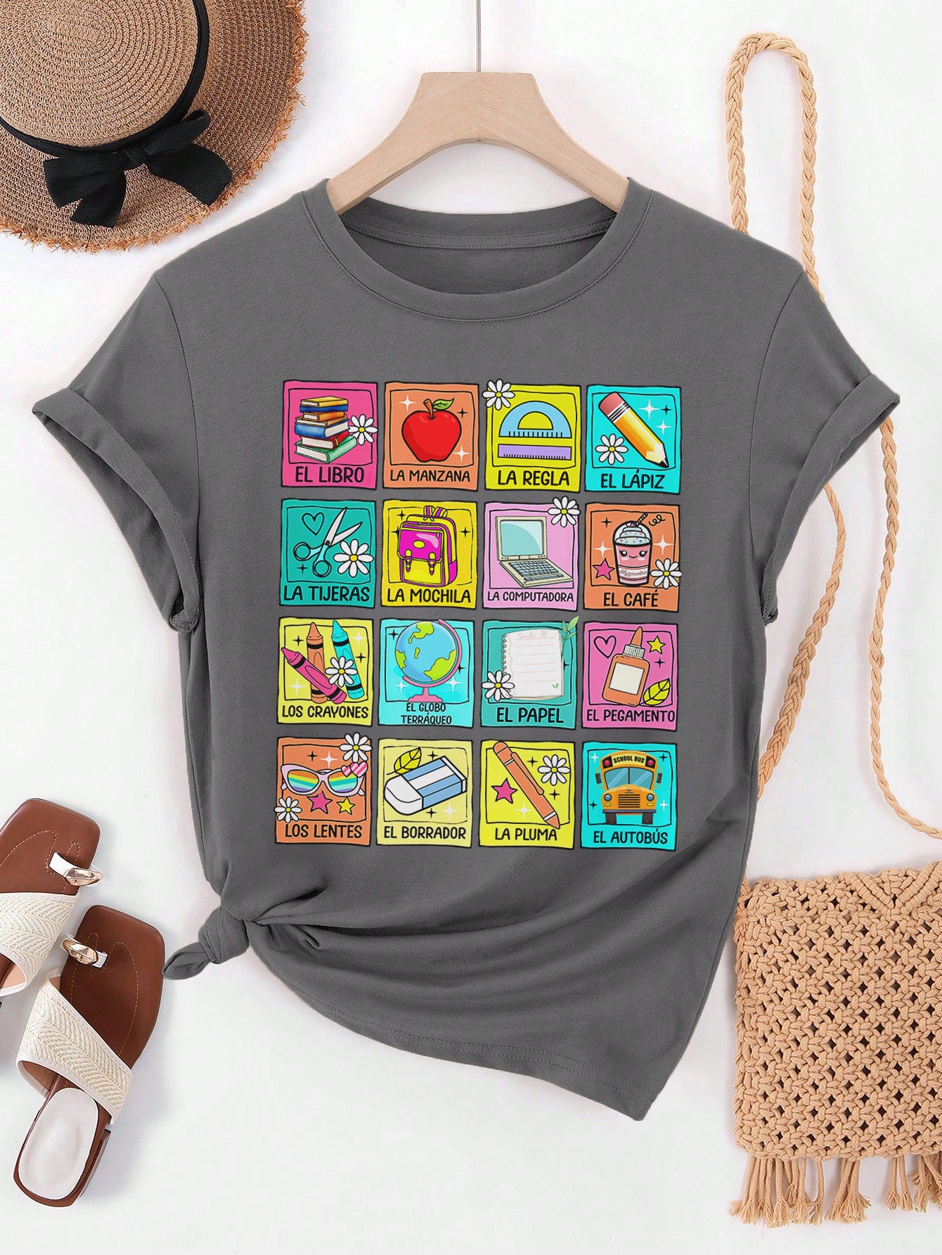 Spanish Teacher Graphic Tee Maestra’s Daily Essentials