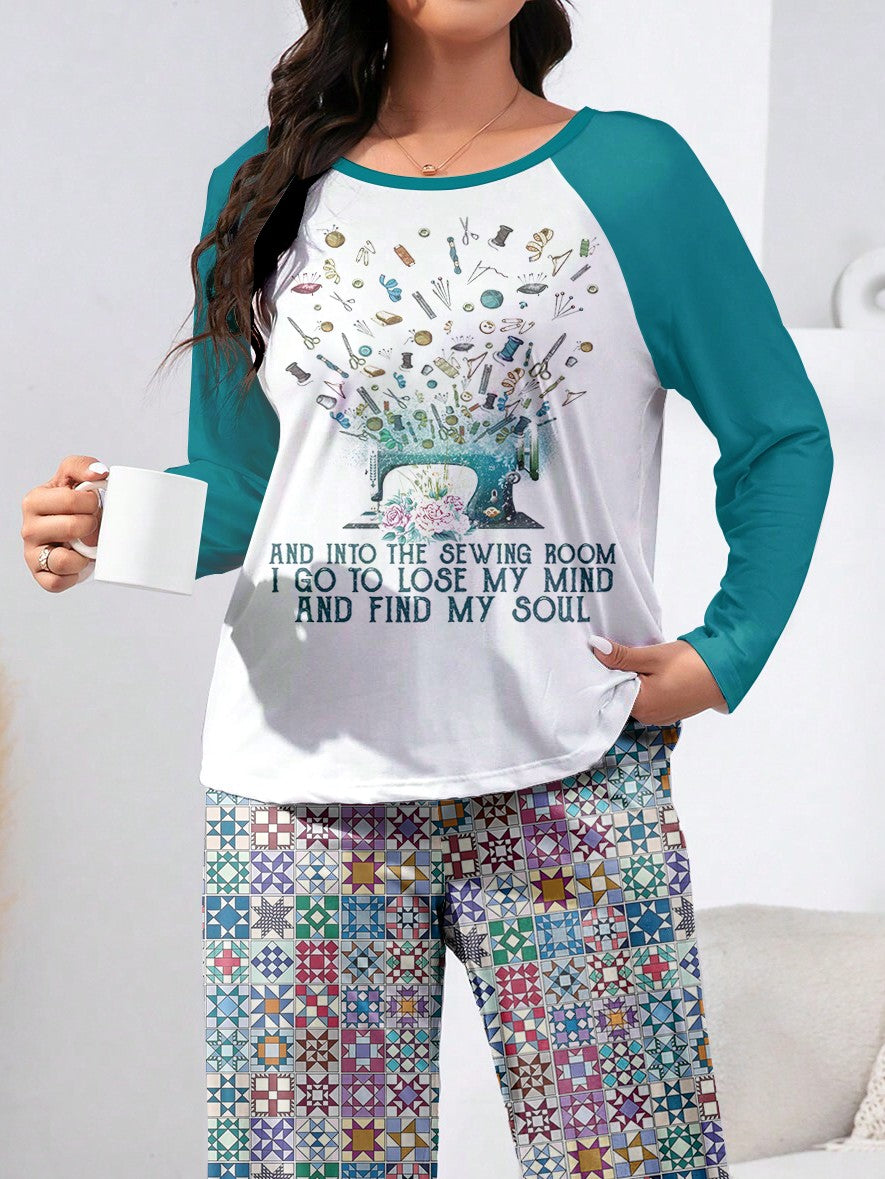 Sewing Lover Raglan Lounge Pajamas Into The Sewing Room