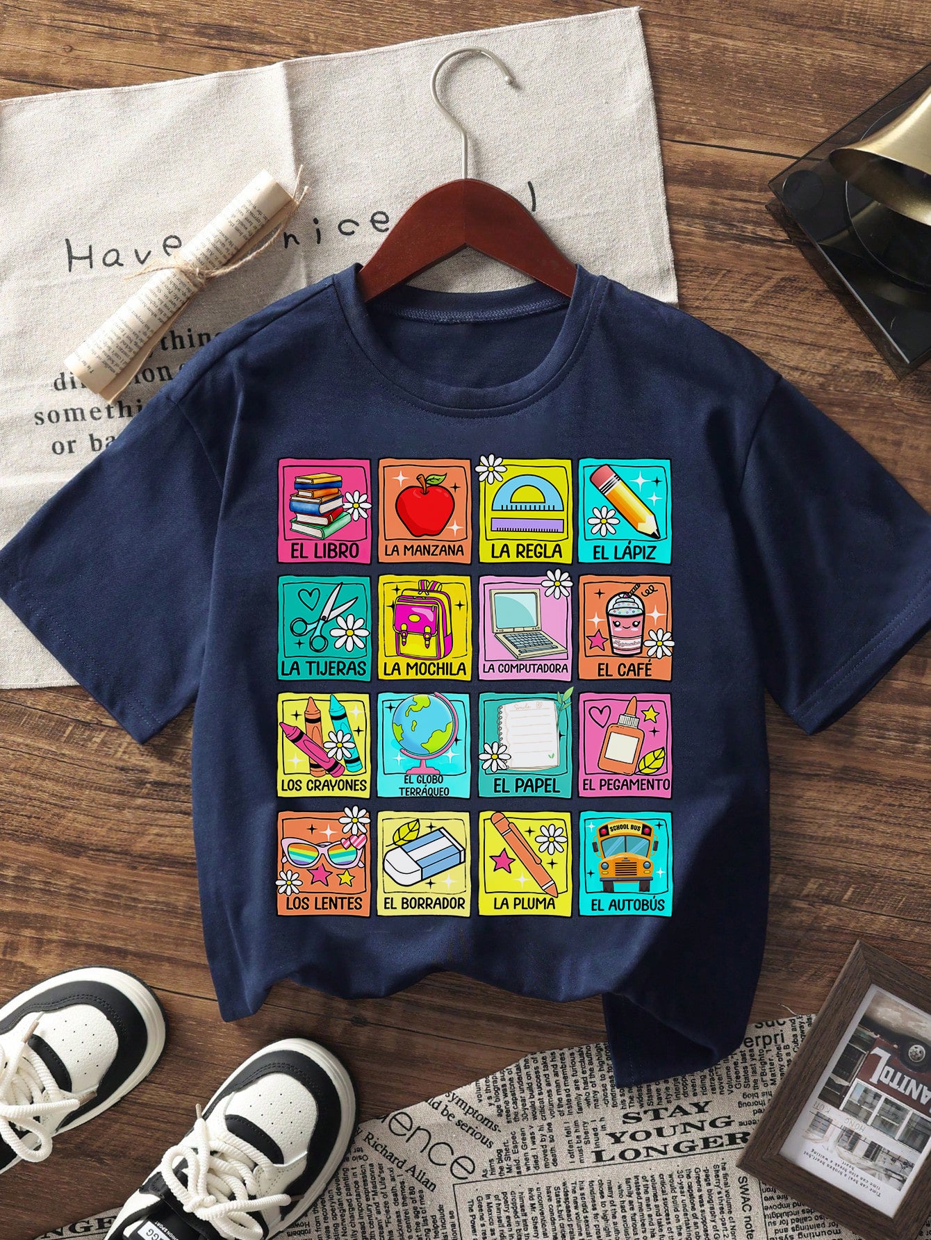 Spanish Teacher Graphic Tee Maestra’s Daily Essentials