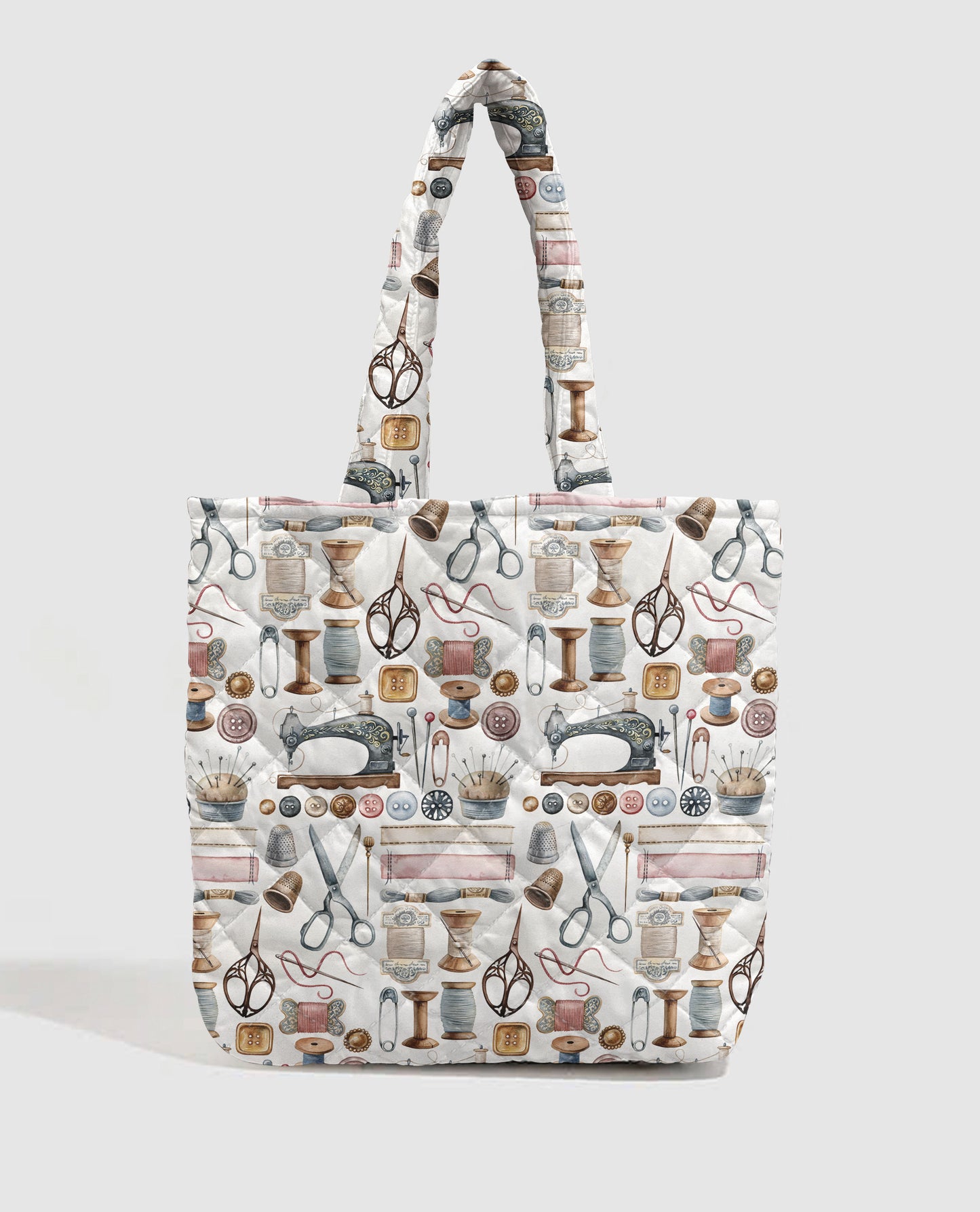 Sewing Lover Quilted Tote Bag Quilting Essentials