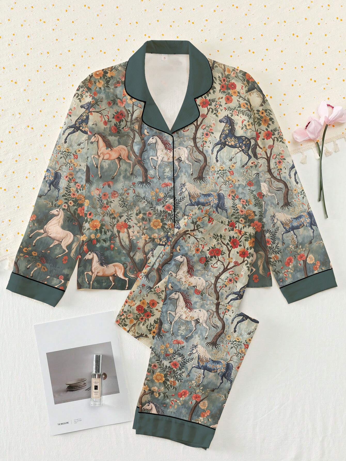 Horse Classic Pajama Set Mystical Steeds