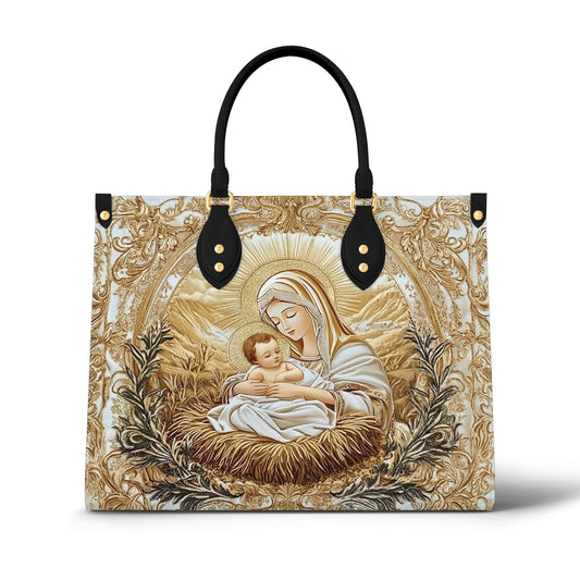 Faith Leather Bag 2D Print Eternal Grace Divine Love