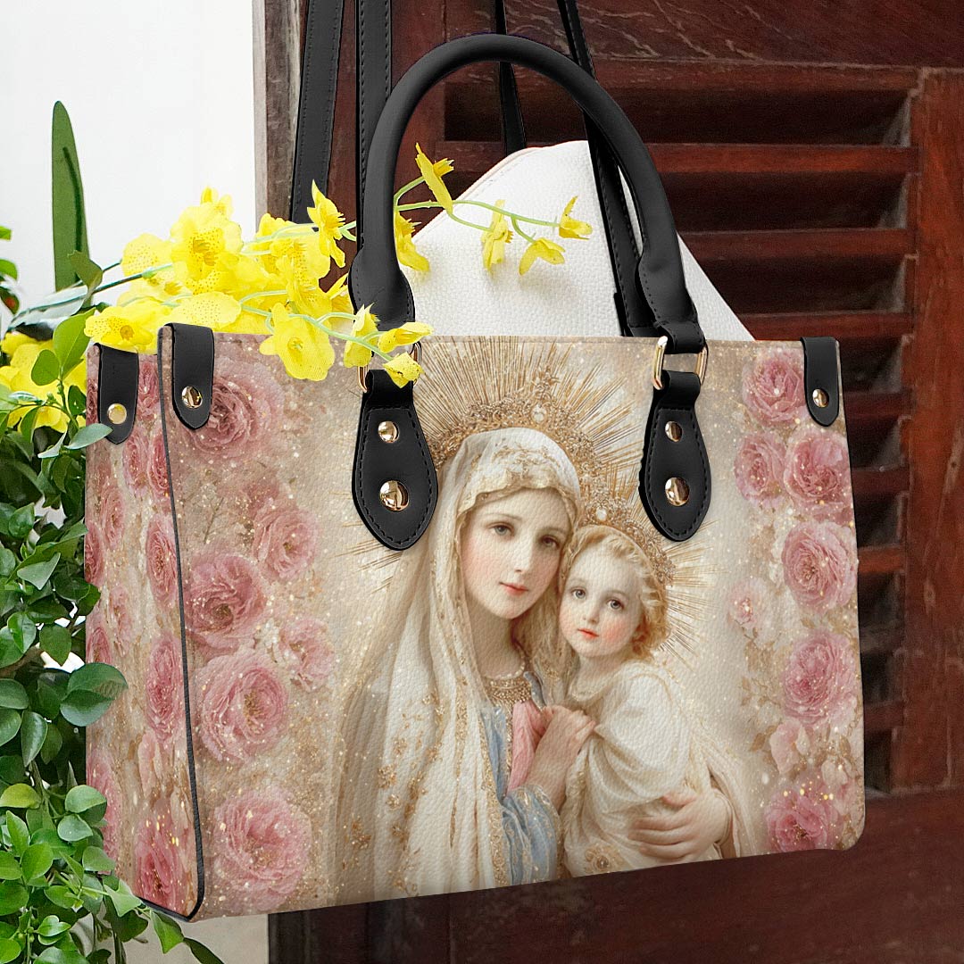 Faith Leather Bag Blessed Golden Grace
