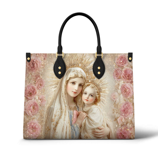 Faith Leather Bag Blessed Golden Grace