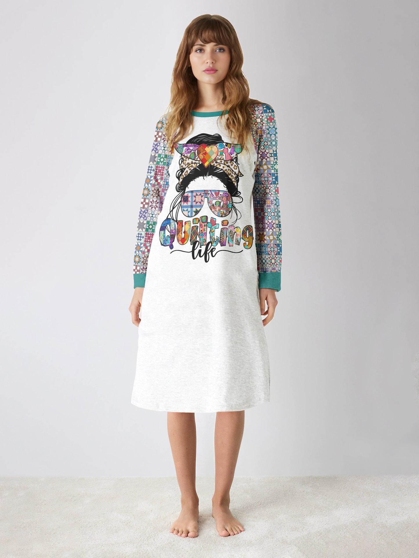 Sewing Lover Raglan Dress Quilting Life Quilt Blocks