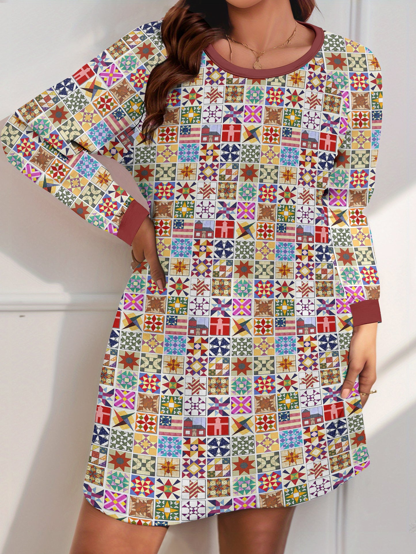 Sewing Lover Raglan Dress Quilt Blocks