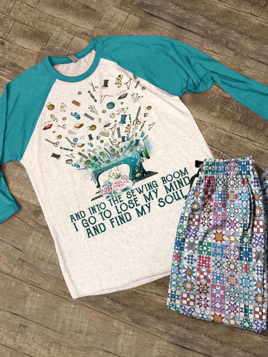 Sewing Lover Raglan Lounge Pajamas Into The Sewing Room