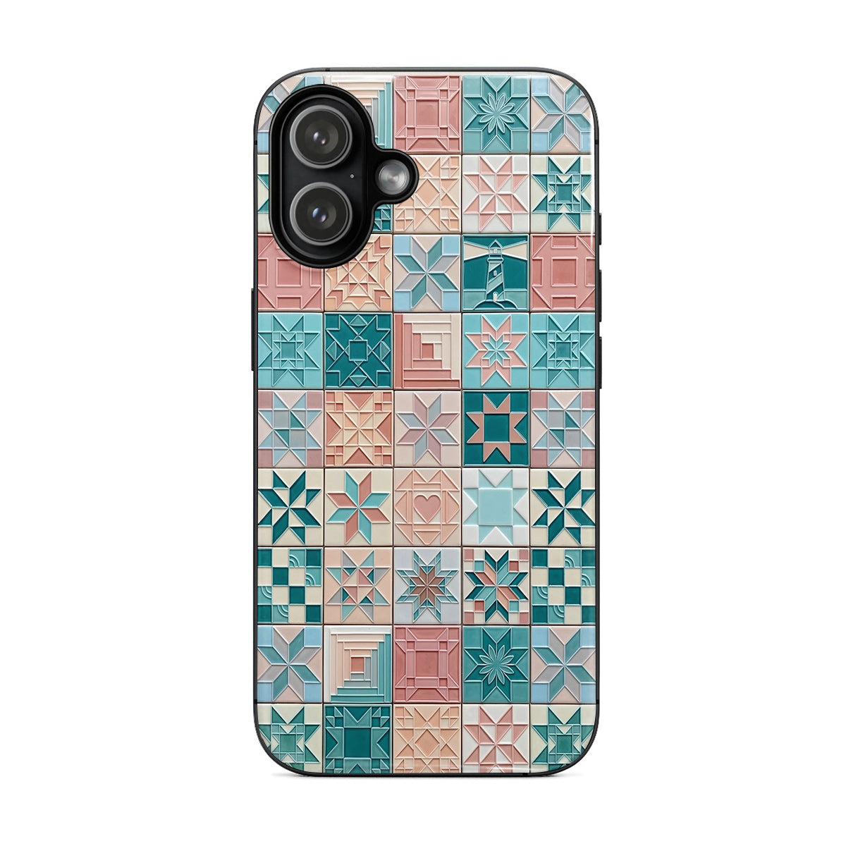 Ocean Breeze Patchwork Phone Case Patchwork By The Sea