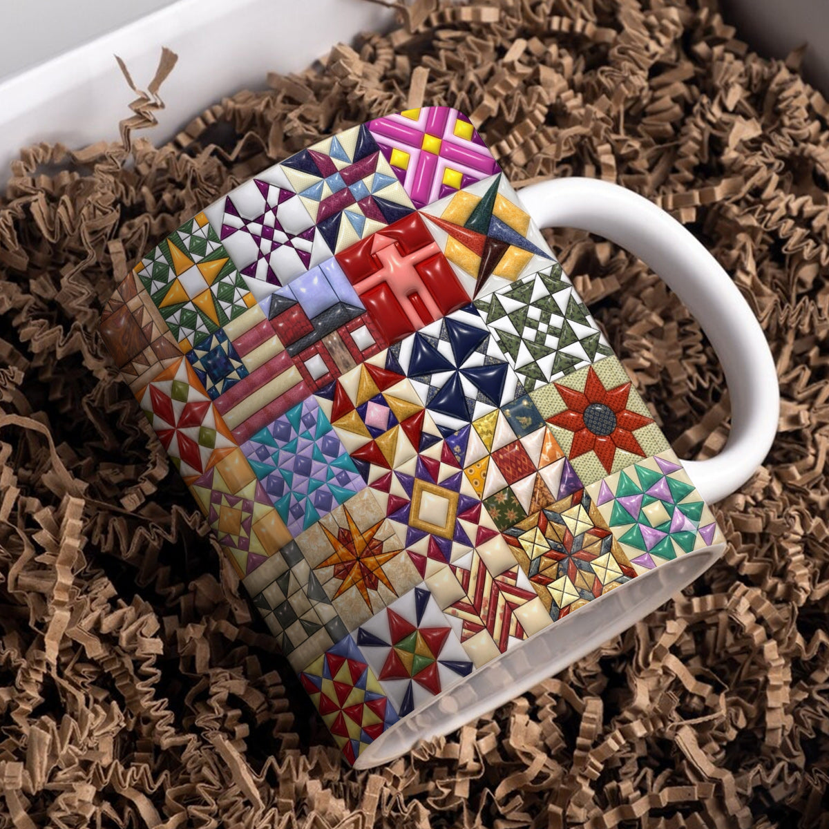 Sewing Lover 11Oz Mug Quilt Blocks