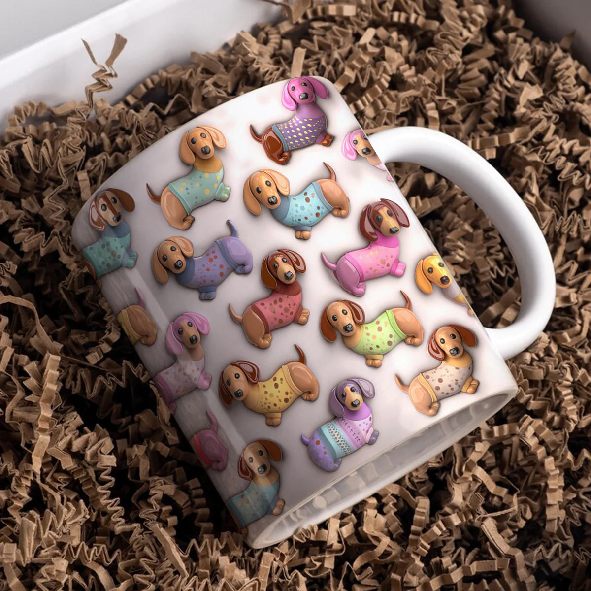 Dachshund 11Oz Mug Pretty Dachshunds