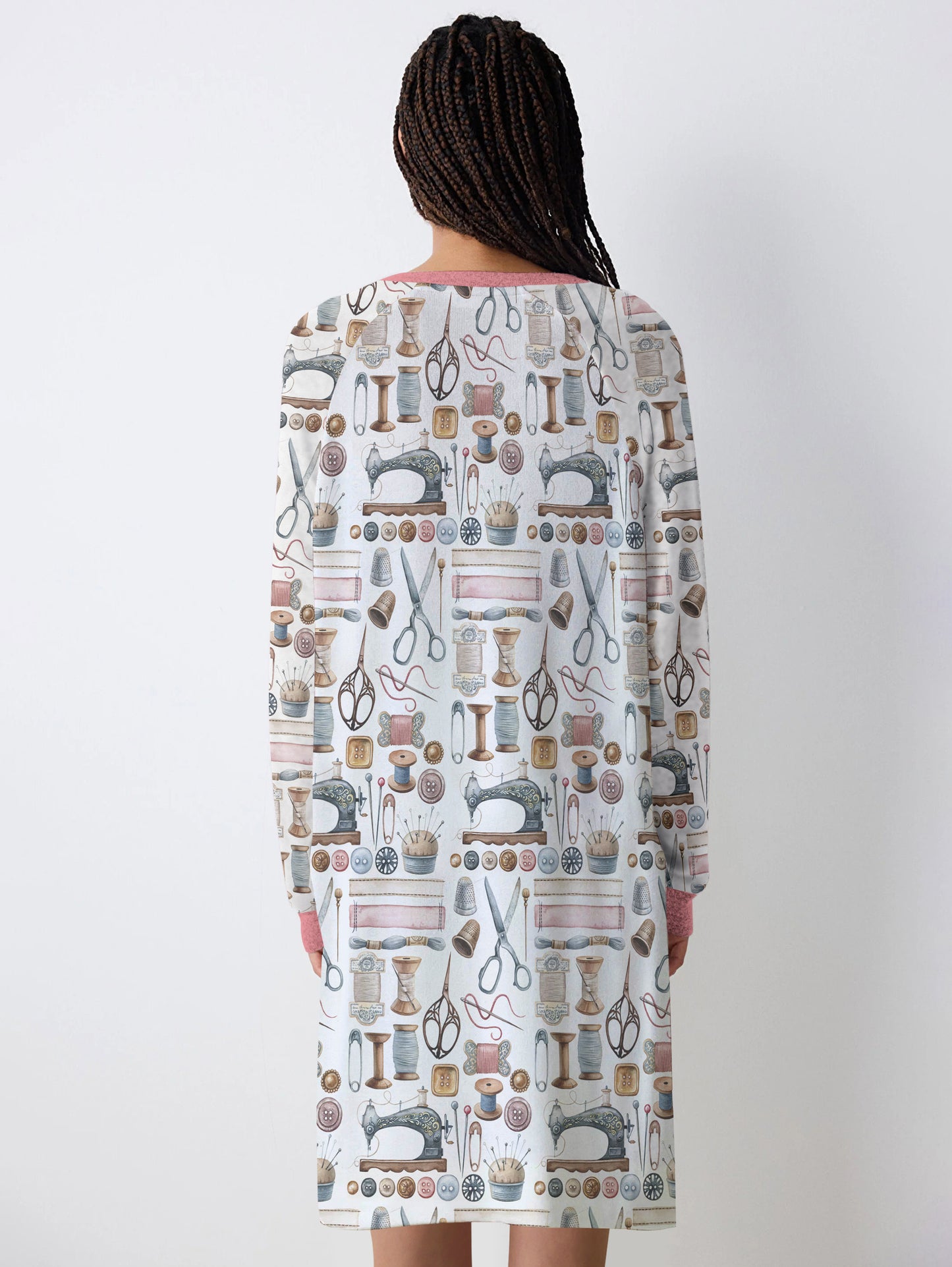 Sewing Lover Raglan Dress Vintage Sewing Tools