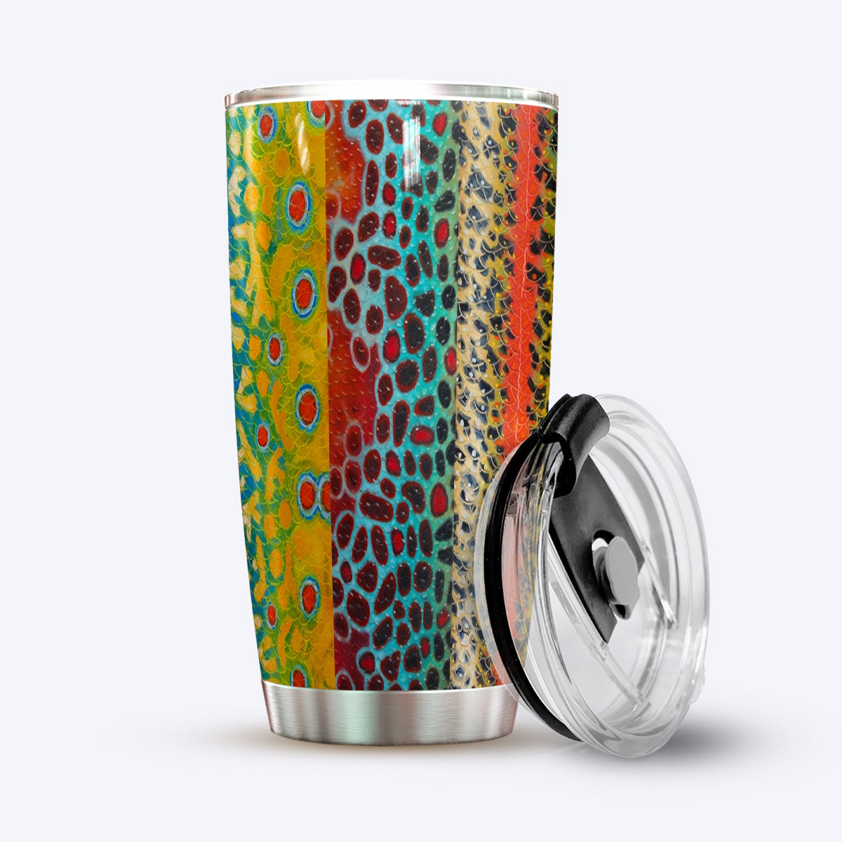 Fishing 20 oz Tumbler Trout Scales