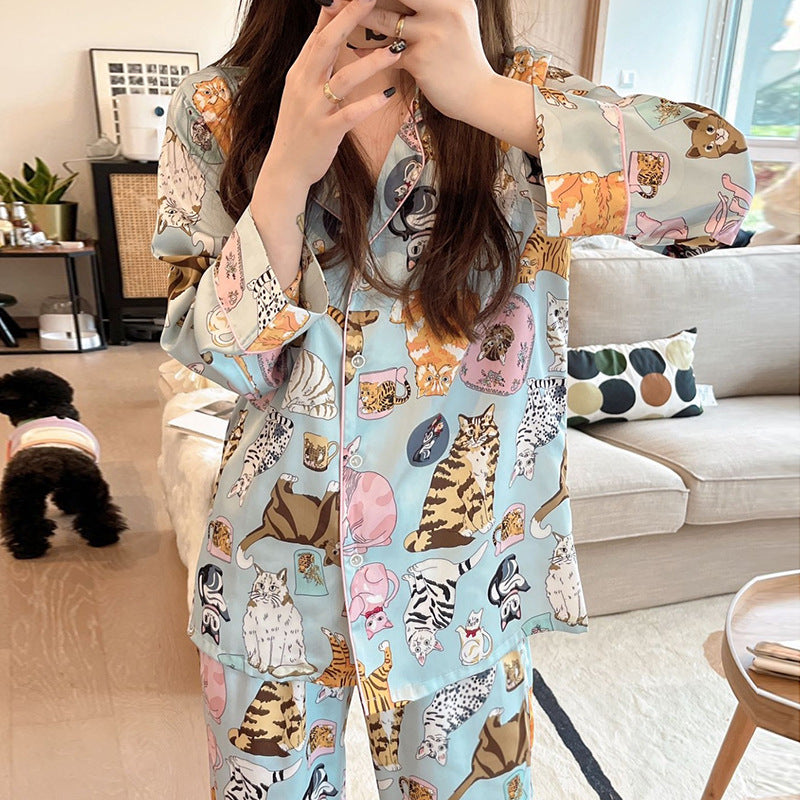 Purrfect Dreams Two-piece Pajamas