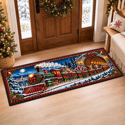 Christmas Express Runner Rug.