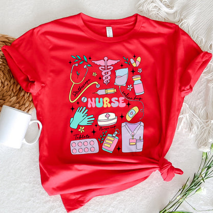 Nurse Graphic Tee Nurse Items