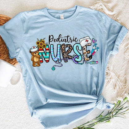 Nurse Graphic Tee Pediatric Nurse