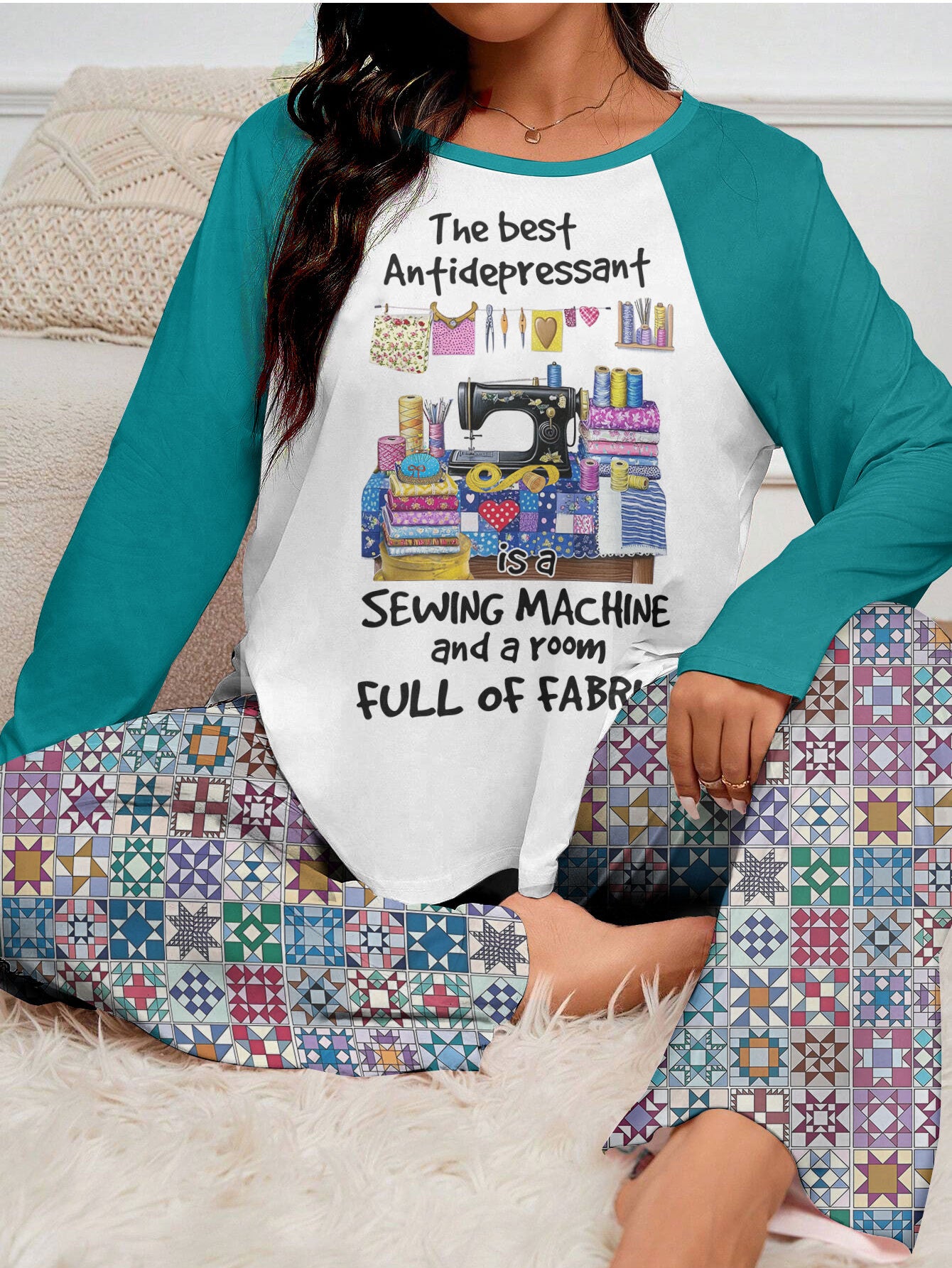 Sewing Lover Raglan Lounge Pajamas The Best Antidepressant