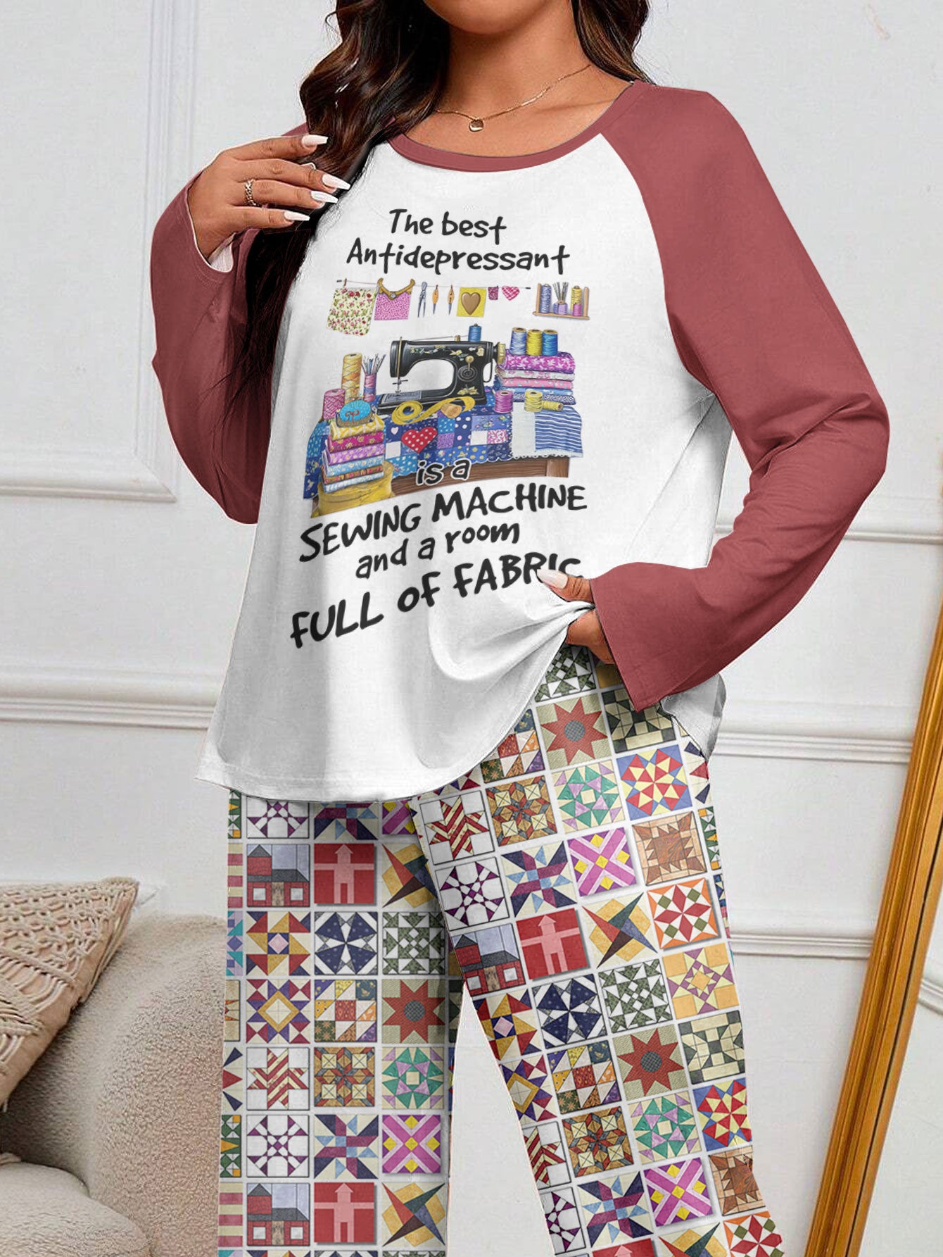 Sewing Lover Raglan Lounge Pajamas The Best Antidepressant