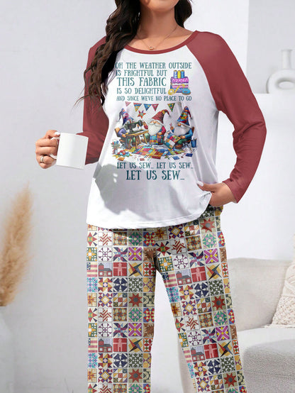 Sewing Lover Raglan Lounge Pajamas Let Us Sew