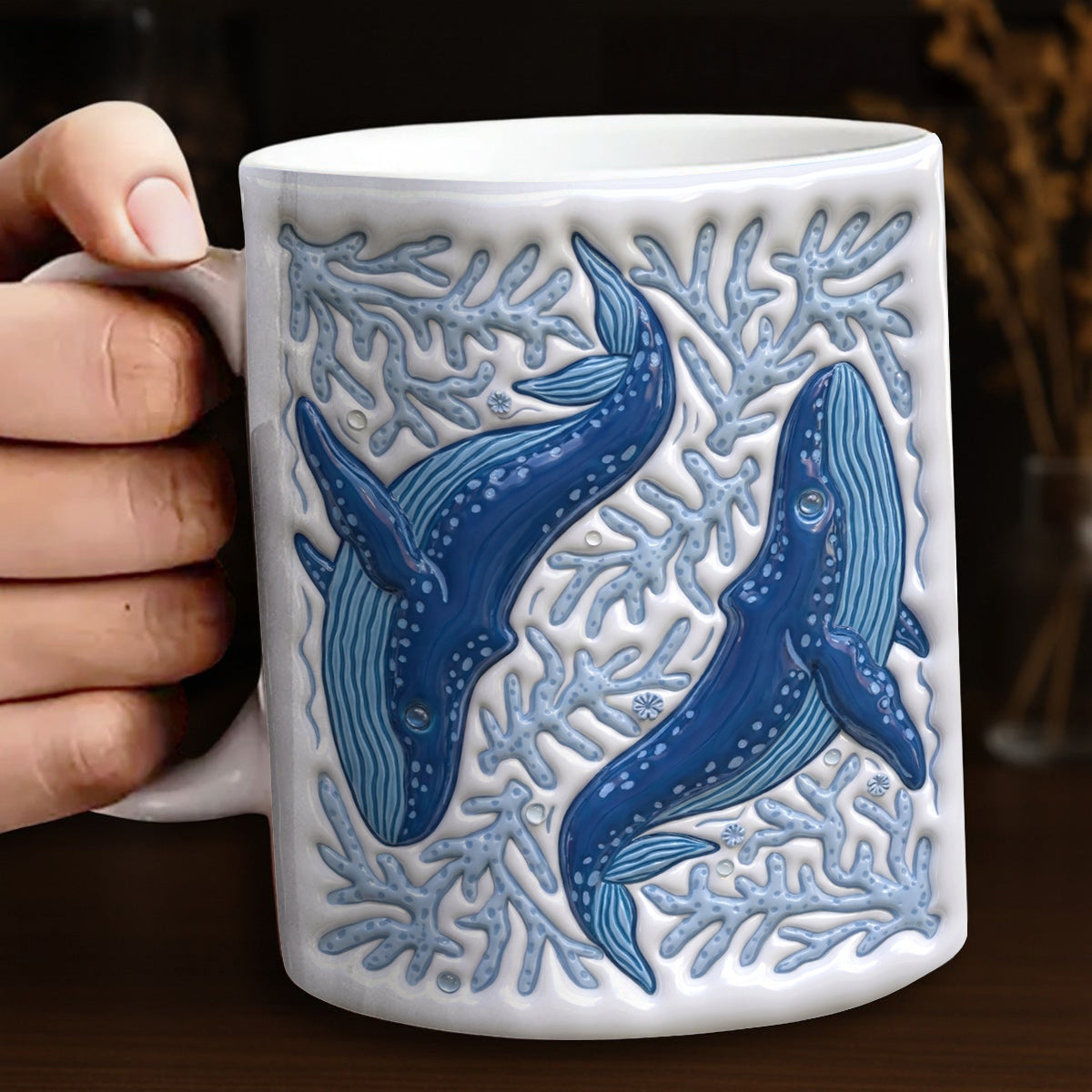 Whale Ceramic Mug Ocean Giants