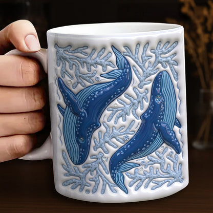 Whale Ceramic Mug Ocean Giants