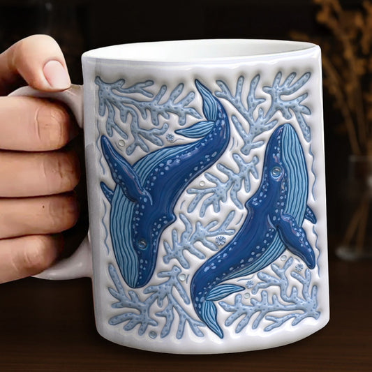 Whale Ceramic Mug Ocean Giants