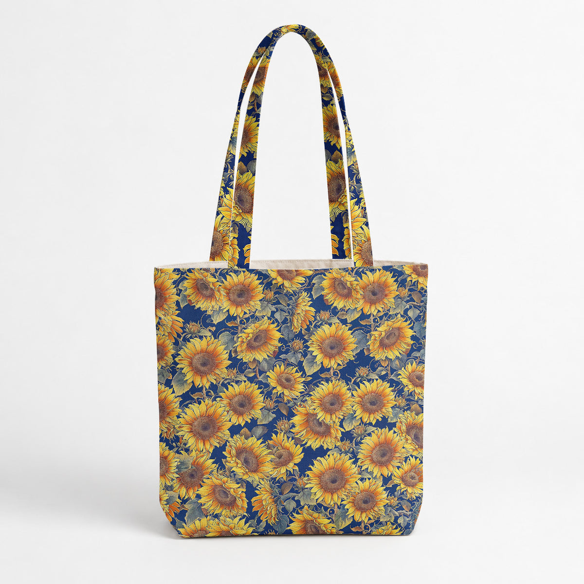 Sunflower Canvas Tote Bag Gorgeous Flowers