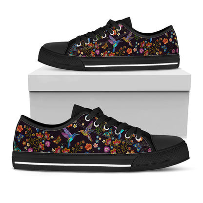 Hummingbird Women's Low Top Shoes Fluttering Duet