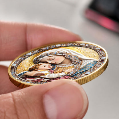 Mary’s Grace Devotional Premium 3D Commemorative Coin