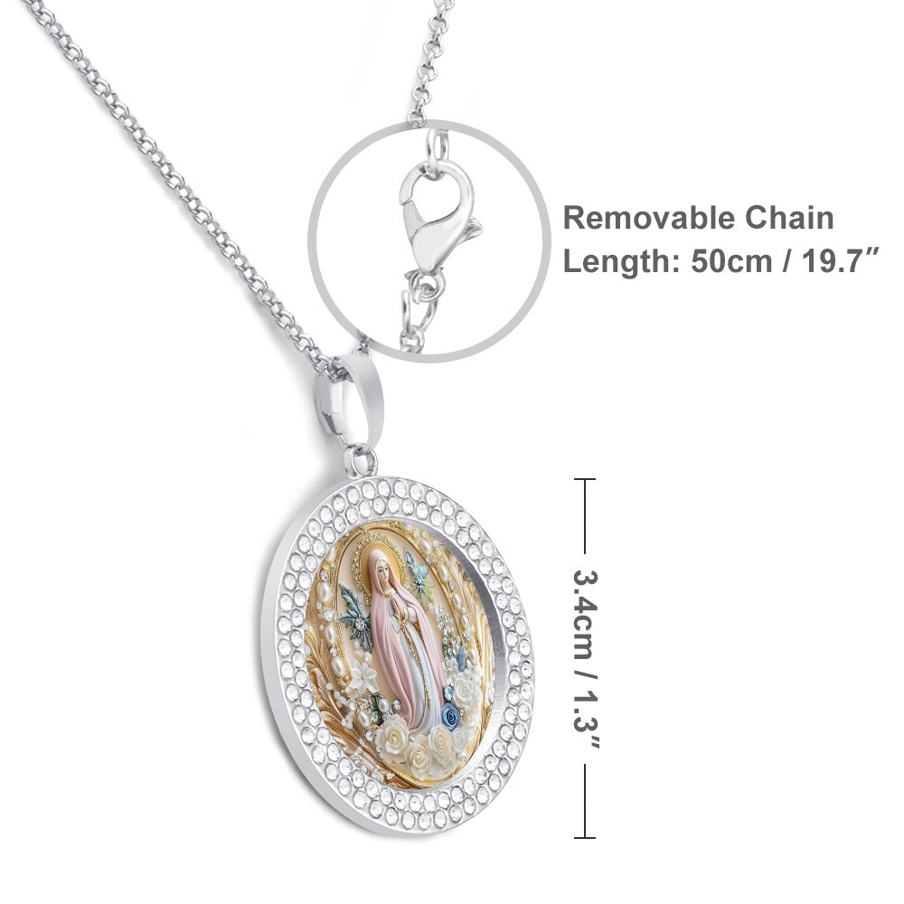 Blessed Halo Pendant Necklace