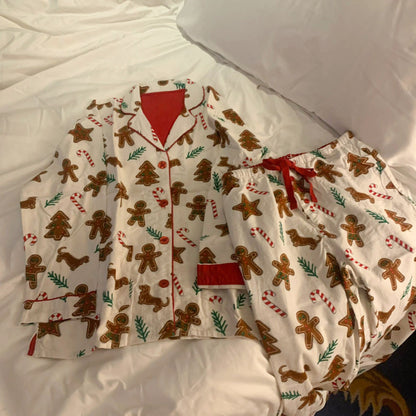 Cozy Crumbles Christmas 100% Cotton Pajamas