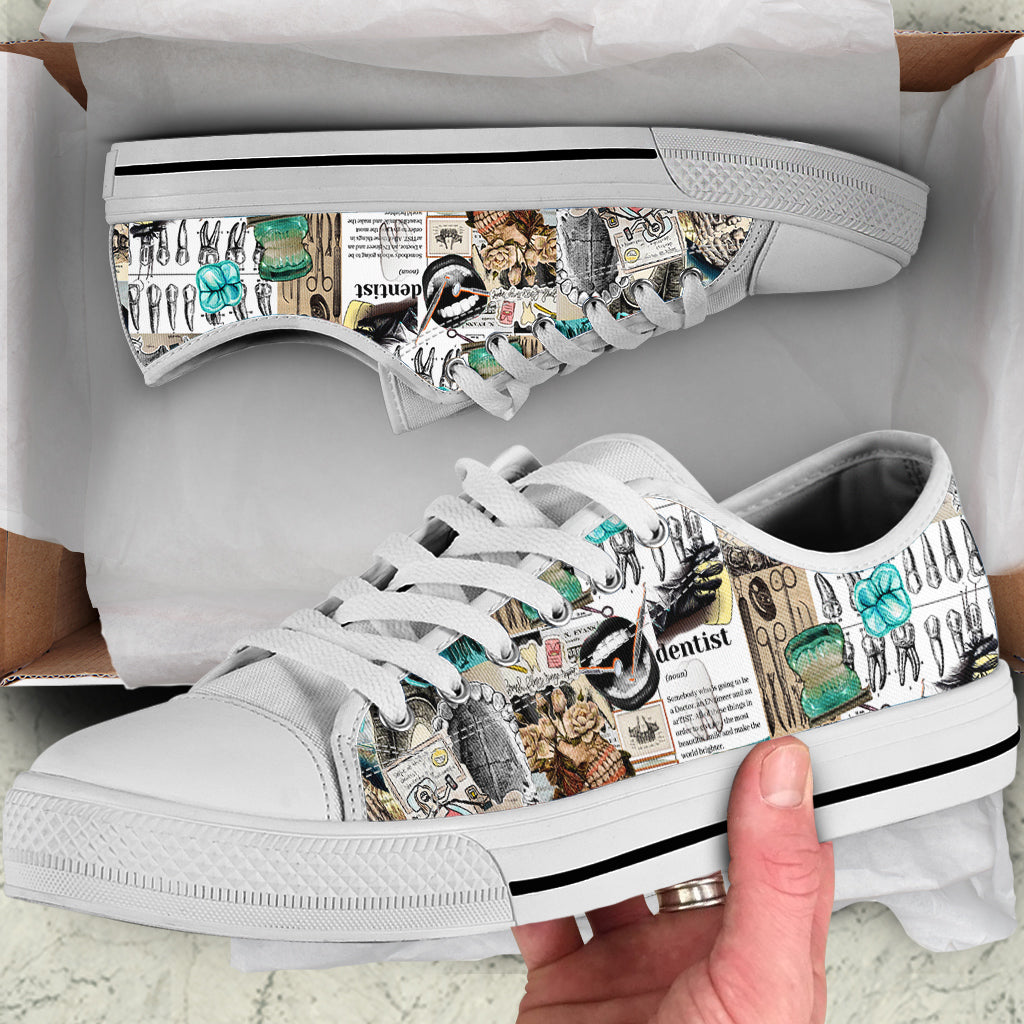 Dental Women's Low Top Shoes A Dentist's Diary