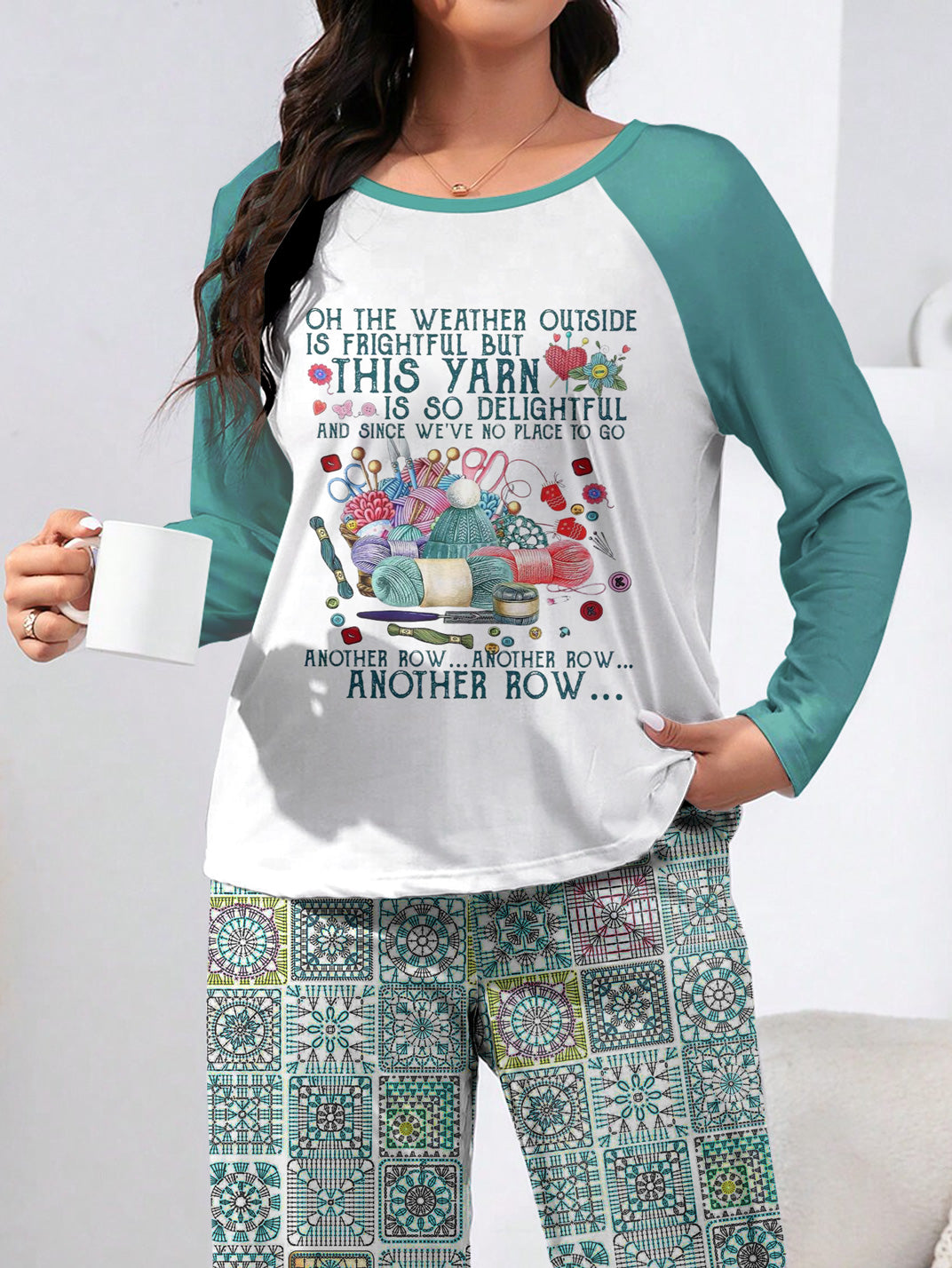 Crochet Lover Raglan Lounge Pajamas Another Row Crochet Chart