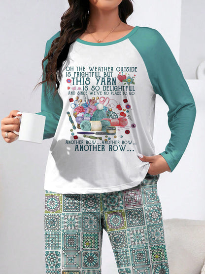 Crochet Lover Raglan Lounge Pajamas Another Row Crochet Chart
